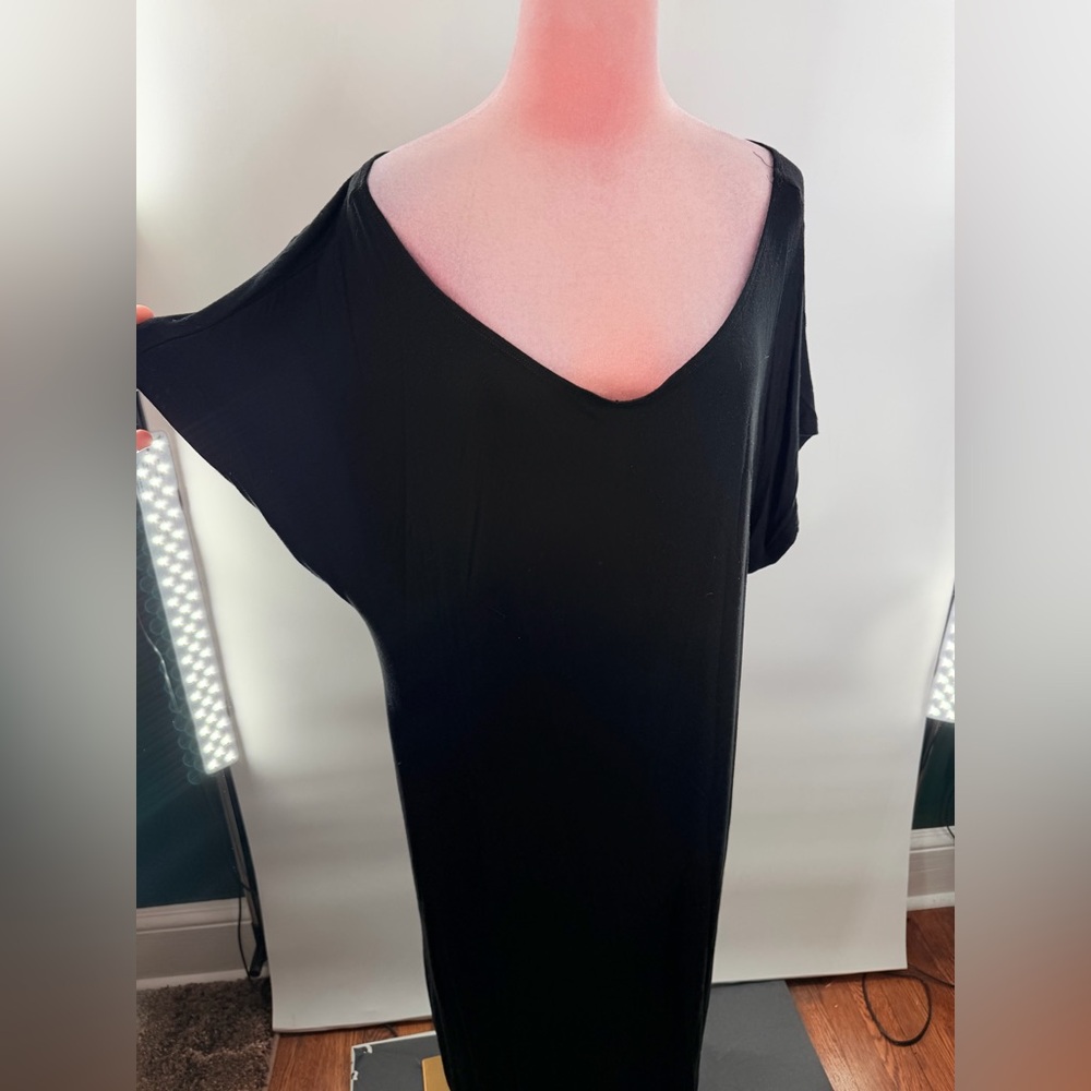 EUC Dyexces Short Sleeve Maxi Dress - Picture 10 of 12